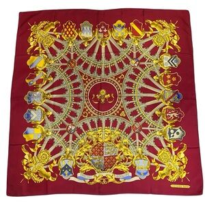 Hermes Silk Scarf British Heraldry By Vladimir Rybaltchenko Carre 90